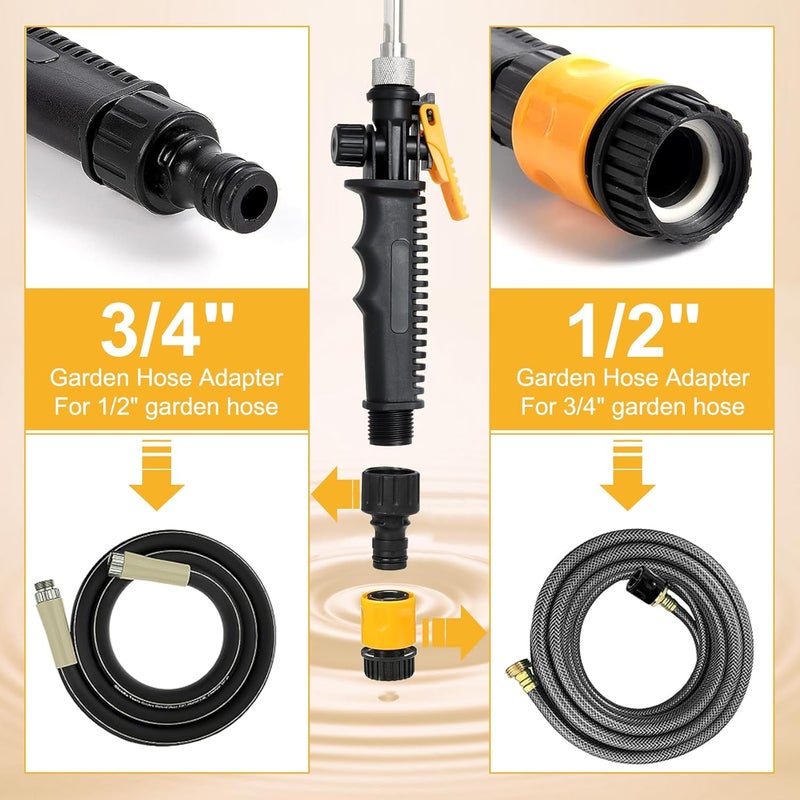 Persimcx RV Water Heater Anode Rod & RV Water Heater Flush Wand, 9.25"L x 3/4" NPT Magnesium Rod for Suburban (Flush Wand & 2Pack Anode Rod) - Image 5